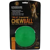 Starmark Treat Dispensing Chew Ball M/L n.Ø10cm koira