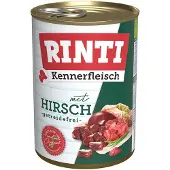 Rinti 24x400g Kennerfleisch hirvi koiran märkäruoka