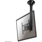 NeoMounts 10-40" Flat Screen Ceiling Mount, -kattoteline 64-104cm laskulla, musta