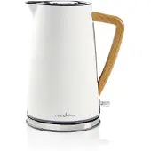 Nedis 1,7 l valkoinen vedenkeitin