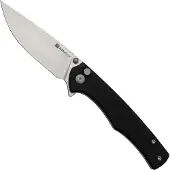 SENCUT Crowley Button Lock Black G10