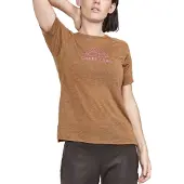 Craft Women's Advance Trail Wool Short Sleeve Tee Roots/Melange Lyhythihainen treenipaita Roots-Melange XS