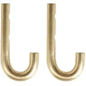 Oyoy Living Design Pieni Hook - Pack Of 2 - Gold - ONE SIZE x 4
