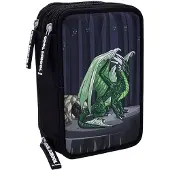 Tinka - Triple Pencilcase - Dragon (8-804208)