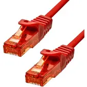 ProXtend CAT6 U/UTP CU LSZH Ethernet-kaapeli Punainen 10m, 6UTP-10R