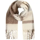 Vero Moda Kaulaliina 'VMIvy' beige / ruskea / vaaleanharmaa