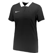 Nike Pikee Dri-fit Park 20 - Musta/valkoinen Nainen, koko X-Large