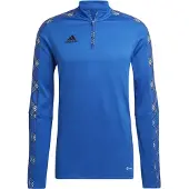 Adidas Harjoituspaita Tiro Midlayer - Sininen/musta, koko Medium