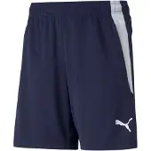 Puma Urheiluhousut 'Team Liga' laivastonsininen / valkoinen