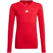 Adidas Toiminnallinen paita 'Team Base' tulenpunainen / valkoinen