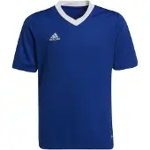 Adidas Toiminnallinen paita 'Entrada 22' kuninkaallisen sininen / valkoinen
