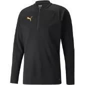 Puma Urheilullinen collegepaita 'IndividualFINAL' keltainen / musta