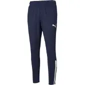 Puma Treenihousut Teamliga - Navy/valkoinen, koko X-Small