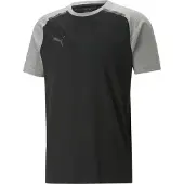 Puma T-paita Teamcup Casuals - Musta/harmaa, koko Medium