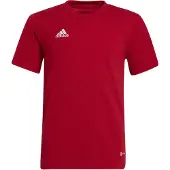 Adidas Toiminnallinen paita 'Entrada 22' punainen / valkoinen