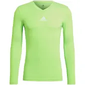 Adidas Toiminnallinen paita 'Team Base' neonvihreä / valkoinen