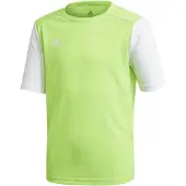 Adidas Toiminnallinen paita 'Estro 19' neonvihreä / valkoinen