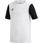 Adidas Toiminnallinen paita 'Estro 19' musta / valkoinen