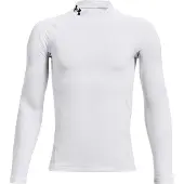 Under Armour Ua Cg Armour Mock Ls - White - 140-152