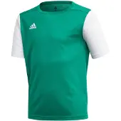 Adidas Toiminnallinen paita 'Estro 19' tummanvihreä / valkoinen