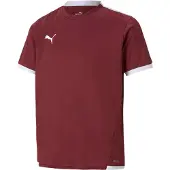 Puma Pelipaita Teamliga - Punainen/valkoinen Lapset, koko 152 cm