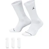 Jordan Everyday Crew Socks (3 - White - XL