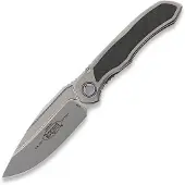Microtech Anax S/E Bead Blast kääntöveitsi, Blue Ti Pivot