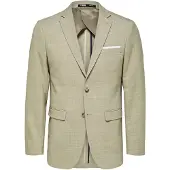 Selected Slmslim-Oasis Linen Blz Noos - Beige - 44