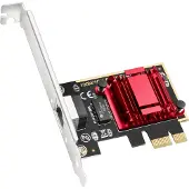 Cudy PE25, Sisäinen, Langallinen, PCI Express, Ethernet, 2500 Mbit/s