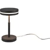 TRIO Franklin LED pöytävalaisin, 700 lm, 3000 K, LED 6 W, antrasiitti