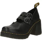 Dr. Martens Edestä korkeat avokkaat 'Eviee' kullankeltainen / musta