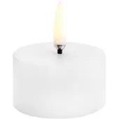 Uyuni Lighting LED Pöytäkynttilä valkoinen Ø 5 cm 2,8 cm