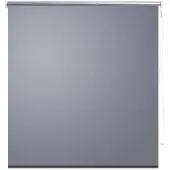 vidaXL Pimentävä rullaverho 100 x 230 cm Harmaa
