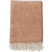 Klippan Yllefabrik Knut huopa 130x200 Cm - Huovat & Peitteet Villa Nougat - 209210
