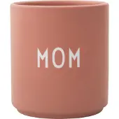 Design Letters suosikkikuppi 25 cl Mom/Love-nude