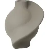 Louise Roe Pirout maljakko 01 22 cm Sanded Grey