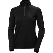Helly Hansen HH Merino 1/2 Zip, nainen, musta