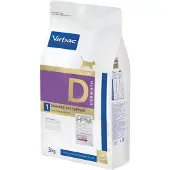Virbac 3 kg HPM Cat Dermato D1 Veterinary kissan kuivaruoka