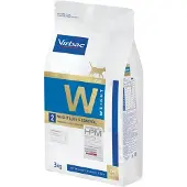 Virbac Veterinary HPM 2 Weight Loss - Control Cat kuivaruoka painonpudotukselle, lihaville ja diabeetikoille kissoille, 3 kg
