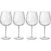Luigi Bormioli Optica Burgundy -ginilasi 4-pack
