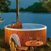 Skargards Hot Tubs Skargards Panel 220 Helmenvalkoinen (6–8 henkilöä)