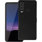 CaseOnline Silikonikuori CAT S75 - musta
