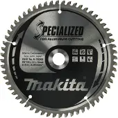 Makita "Specialized" -merkkiset karbidi- ja terät alumiinille, -pyörösahoille ja kulmasahoille, koko Ø190 mm x 60 hammasta