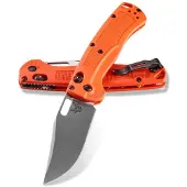 Benchmade Taggedout 15535, CPM-154, Orange Grivory, pocket knife