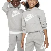 Nike K Nsw Club Flc Hdy Hbr - Grey - 128-137