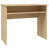 vidaXL Työpöytä Sonoma-tammi 90x50x74 cm lastulevy