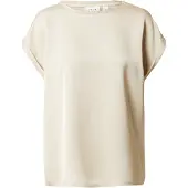 Vila Viellette S/S Satin Top - Noos - Cream - 34
