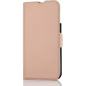 Wave Book Case MagSafe kotelo iPhone 15 Pro Max ruusukulta