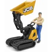 Lastenlelut Bruder JCB HTD 5 Minidumpperi ja Työmies 62004