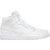 Nike Korkeavartiset tennarit 'Air 1 Mid' valkoinen